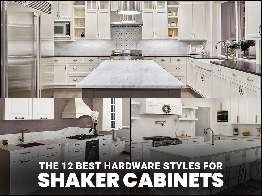 The 12 Best Hardware Styles for Shaker Cabinets - Boger Cabinetry