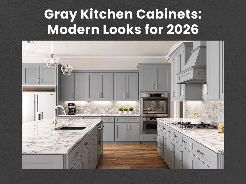 Gray Kitchen Cabinets: Contemporary Looks for 2026