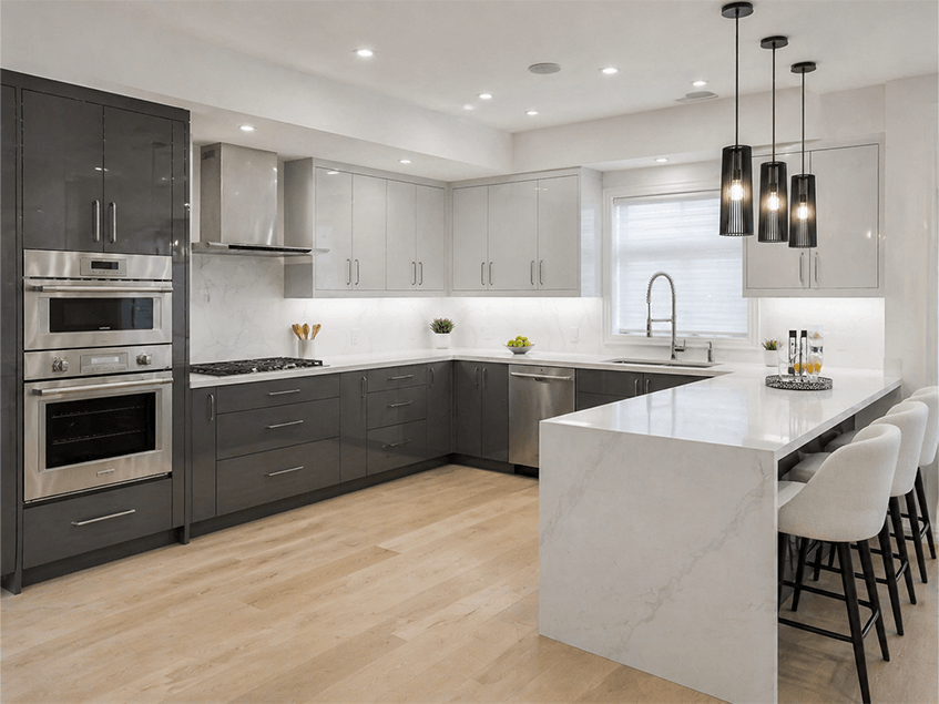 Laminate cabinets care