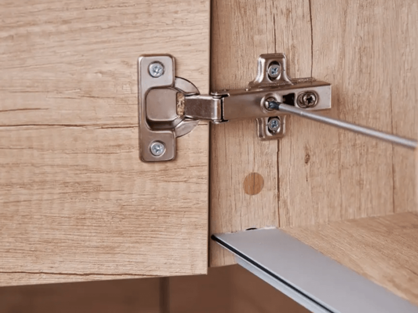 Maintaining cabinet hardware